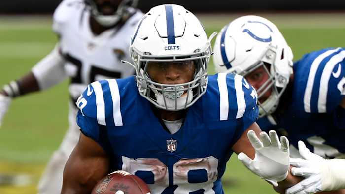 Indianapolis Colts running back Jonathan Taylor